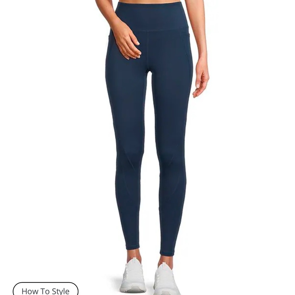 BLUE ANTONIO MELANI LEGGINGS - size Large